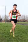 Cameron Boyek (Shildon) on his way to winning the under-20 mens North Eastern Cross Country, Champs., Temple Park, South Shields. Photo: David T. Hewitson/Sports for All Pics
